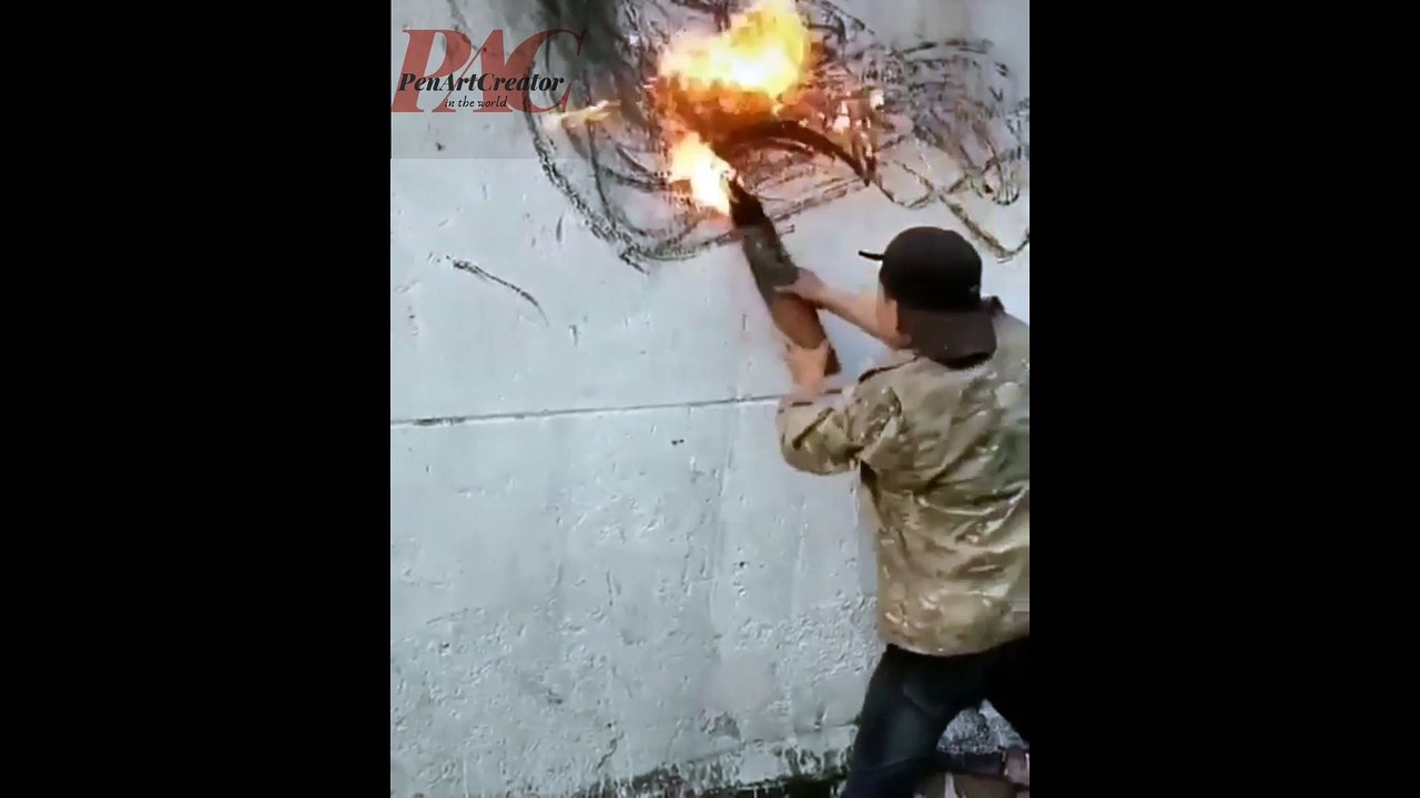 Art_ Playing with FIRE art