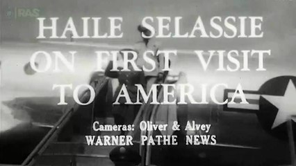 Haile Selassie - 1954 - Visits America