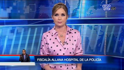 Fiscalía allana Hospital de la Policía en Guayaquil por supuestas irregularidades en compra de insumos