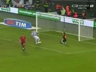 Juventus 1-0 Roma del piero