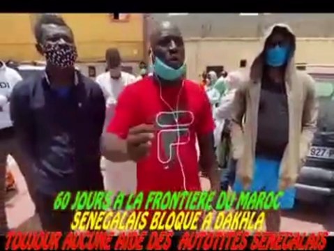 Covid-19: Cri de détresse des ressortissants sénégalais bloqués au Maroc