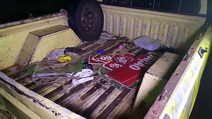 Pampa furtada é recuperada pela PM no Universitário