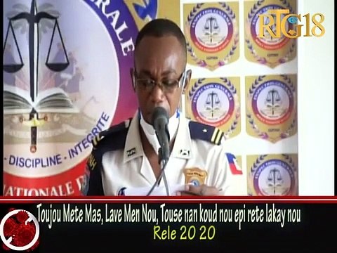 IGPNH prezante bilan travay li reyalize pandan mwa Avril 2020 an.