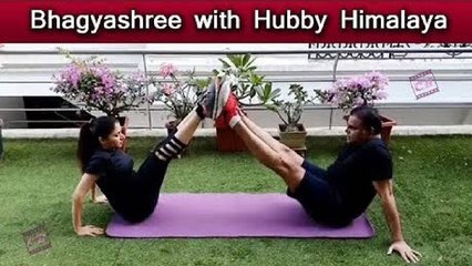 OMG Salman Khan's s First Love Bhagyashree is Amazingly Fit!!