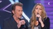Johnny Hallyday en duo avec Céline Dion - L'amour peut prendre froid ( Tv 2012 )