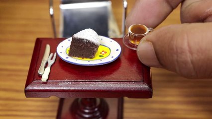 Miniature Chocolate Gateau I Mini real cooking with MDC