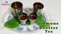Best Immune Booster Tea Recipe | How to Make Immune System Boosting Tea at home easily? | Healthy Immunity Boosting Drink | Maguva TV
