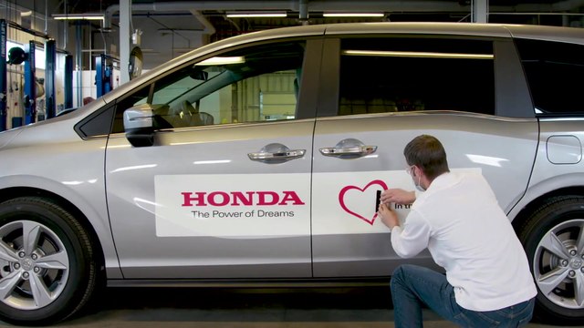 Modified Honda Odyssey Minivans for COVID-19 Testing