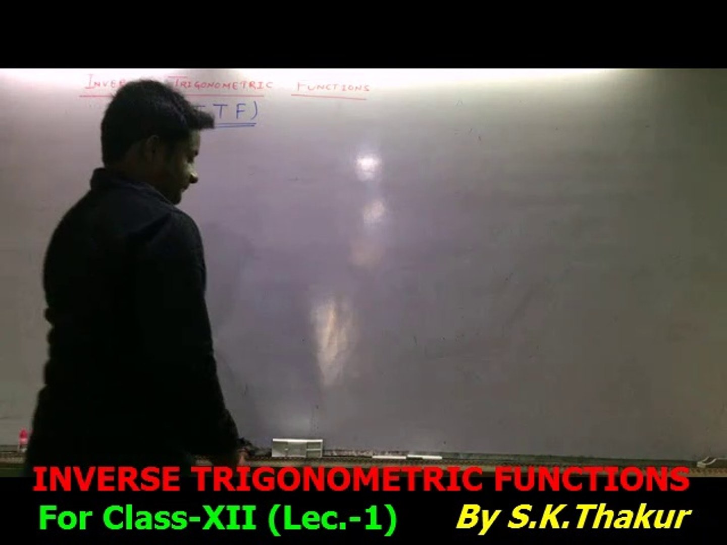 ⁣Inverse Trigonometric Function(Lec.-1)(For-XII & IIT-JEE)