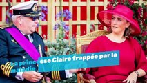 L'épouse du prince Laurent, la princesse Claire, frappée par le Covid-19