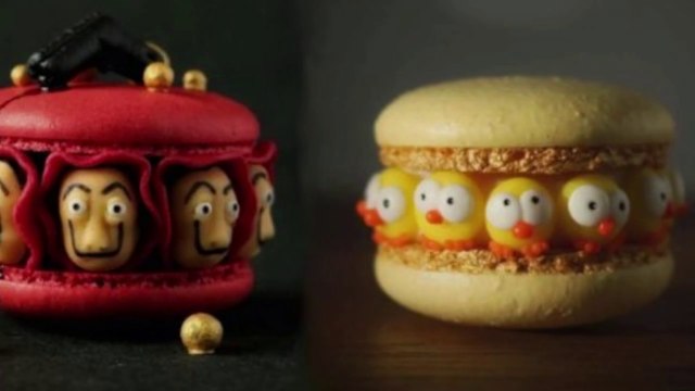 Les macarons de cette patissière sont de véritables oeuvres d'art