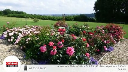 A vendre - Maison/villa - DURAS (47120) - 6 pièces - 190m²