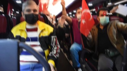 Suudi Arabistan’dan gelerek karantinaya alınan 182 kişi memleketlerine uğurlandı, geriye bıraktıkları notlar kaldı