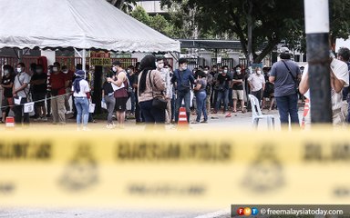 Ribuan pekerja tunggu lama jalani saringan di Glenmarie