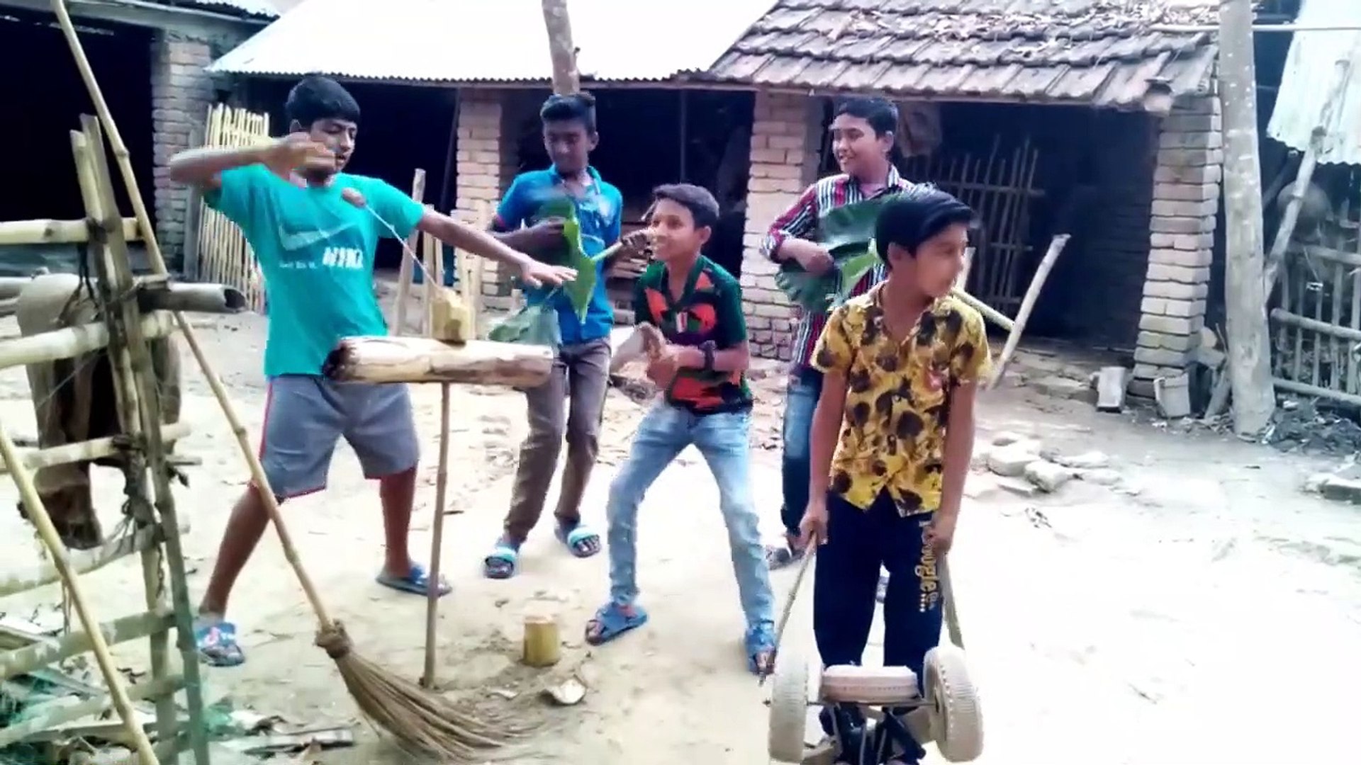 ⁣villege boys funny video