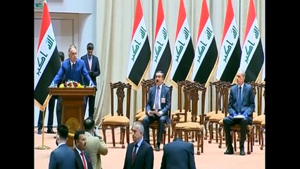 مصطفى الكاظمي رئيساً للوزراء في العراق بعد مصادقة البرلمان