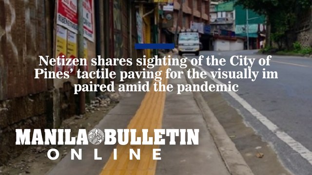 Netizen shares sighting of the City of Pines’ tactile paving for the visually impaired