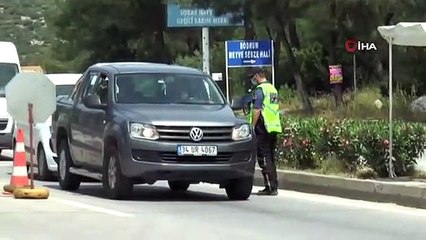 Bodrum'a giren araç sayısı 1 günde yüzde 25 arttı