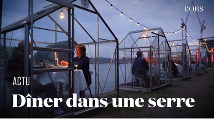 A quoi ressemblera un dîner en terrasse après le déconfinement ? L'idée d'un restaurant d'Amsterdam