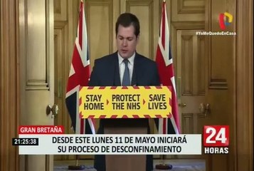 Reino Unido empezaría desconfinamiento el próximo 11 de mayo