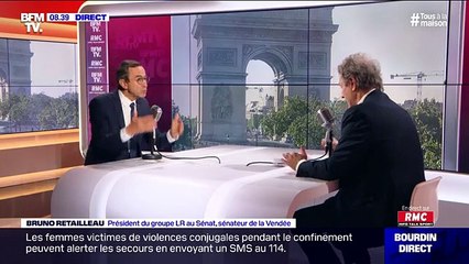 7 mai 2020 : Bruno RETAILLEAU est l'invité de Jean-Jacques Bourdin sur BFMTV/RMC