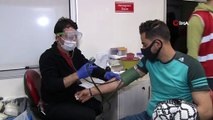 Suriye ve Afganlı vatandaşlardan Türk Kızılay'ına kan bağışı desteği