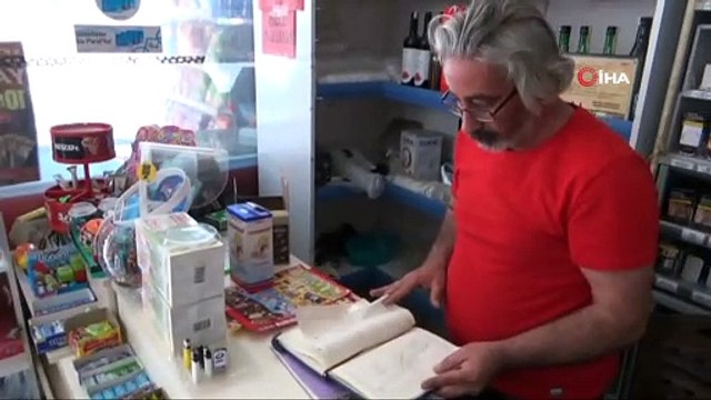 Didimli hayırsever 3 veresiye defterinin borcunu kapattı