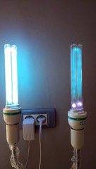 aliexpress UV lamp - desinfection - 25W TEST
