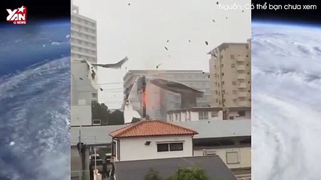 CĐM quốc tế sửng sốt với siêu bão mạnh nhất 25 năm qua đổ bộ Nhât Bản: như thảm họa sóng thần