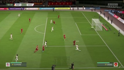 Rodez AF - AC Ajaccio sur FIFA 20 : résumé et buts (L2 - 31e journée)