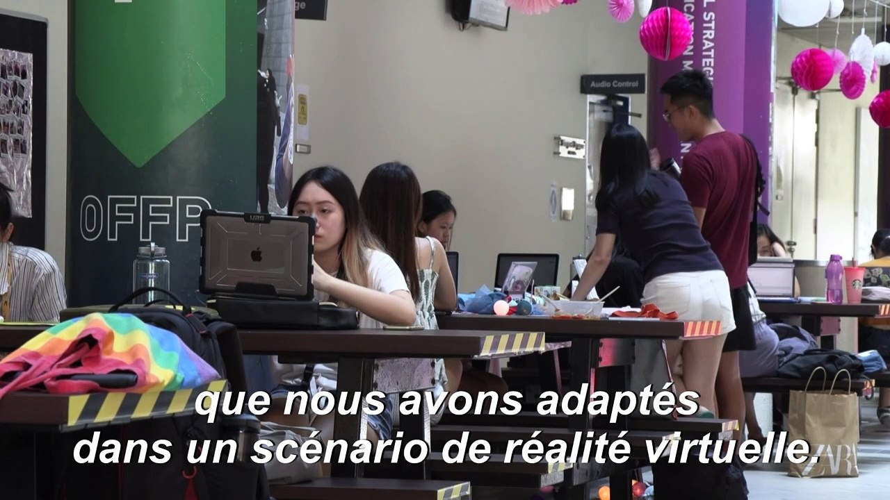 #MeToo à Singapour: la réalité virtuelle pour s'armer contre le harcèlement sexuel