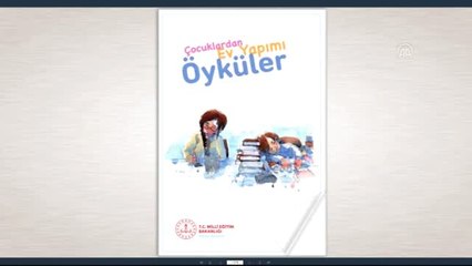 "Çocuklardan Ev Yapımı Öyküler" kitabı yayımlandı