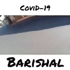 Crowded road now empty for COVIT-19