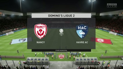 FIFA 20 : notre simulation de AS Nancy-Lorraine - Le Havre FC (L2 - 31e journée)