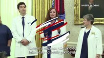 Trump'tan hemşireye 'koruyucu ekipman' tepkisi