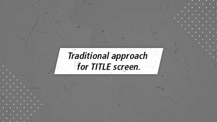 Articulate Storyline 360: sample layouts for Title screen