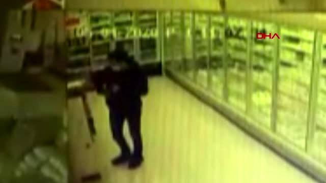 BURSA Marketten peynir ve tereyağı hırsızlığı kamerada