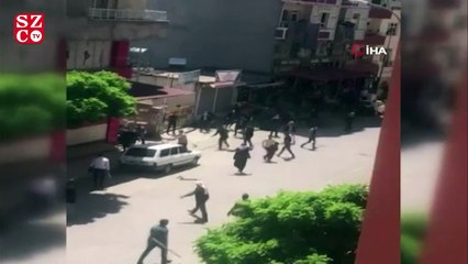 Amca çocukları arasında taşlı sopalı arazi kavgası