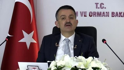Pakdemirli: "(Atıl tarım arazileri) Bu arazilerin 2 milyon hektar alanı üretime kazandırılabilecek...