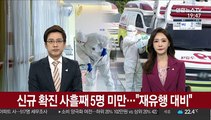 신규 확진 사흘째 5명 미만…방역당국 