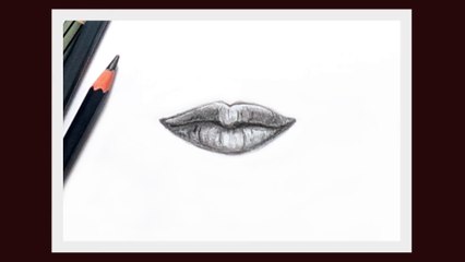 how to draw lips step by step