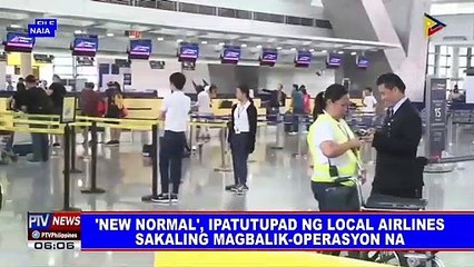 'New normal,' ipatutupad ng local airlines sakaling magbalik-operasyon na