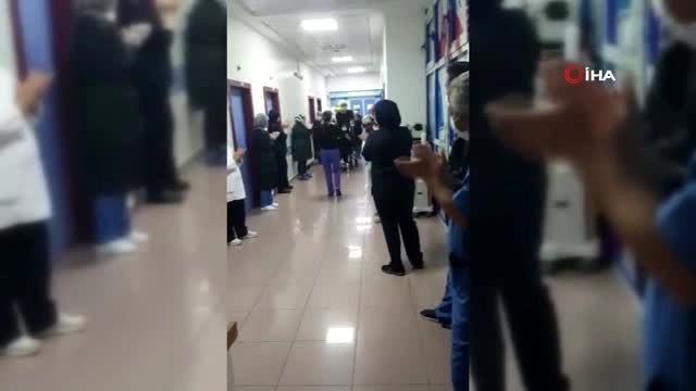 Kocasını koronadan kaybeden kadın virüsü yendi