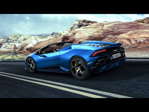 Voici la Lamborghini Huracan Evo RWD Spyder (2020)