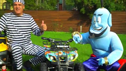 Artem and vehicles - an instructive story about the Lamp with Genie and the hijacker