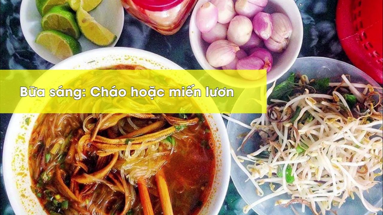 các món ngon đặc sản xứ Thanh ngay tại trung tâm thành phố