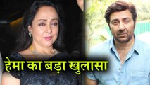 Hema Malini Ne Apne Aur Sunny Deol Ke Beech Ke Relation Par Pehali Bar Khulasa Kiya