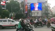 Sài Gòn trình chiếu video chúc mừng sinh nhật Jungkook