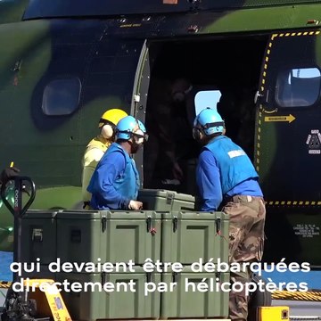 Emmanuel Macron. Jusqu'aux territoires les plus reculés, à l'image du second-maître Adrien, nos militaires sont mobilisés pour vous protéger.