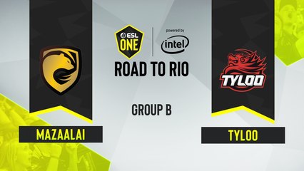 CSGO - Mazaalai vs. TYLOO [Dust2] Map 1 - ESL One Road to Rio - Group B - Asia
